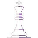 128x128 - Icon - Representing strategy in the style of a chess piece